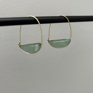 Anthropologie Crescent Earrings